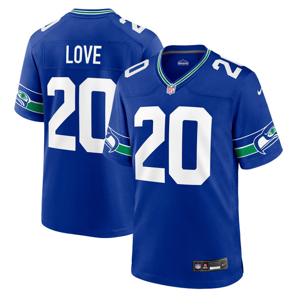 Seattle Seahawks Julian Love Nike Royal Alternate Game Jersey