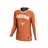 Texas Longhorns GameDay Greats NIL Pick-A-Player Lightweight Collegiate Volleyball Fashion Jersey - Texas Orange