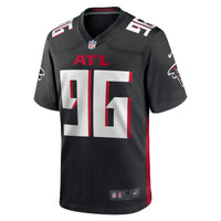 Atlanta Falcons Zach Harrison Nike Black Team Game Jersey