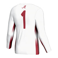 #1 Alabama Crimson Tide GameDay Greats Lightweight Volleyball Jersey – White