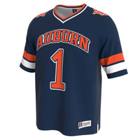 Auburn Tigers GameDay Greats Lightweight Collegiate Football Fashion Jersey - Navy
