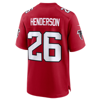 Atlanta Falcons CJ Henderson Nike Red Team Game Jersey