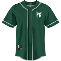 Portland State Vikings GameDay Greats Lightweight Baseball Jersey - Green