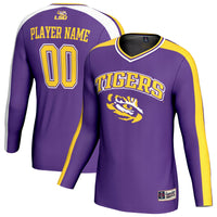LSU Tigers GameDay Greats NIL Pick-A-Player Lightweight Collegiate Volleyball Fashion Jersey - Purple