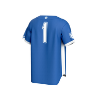 #1 Saint Louis Billikens GameDay Greats Lightweight Baseball Fashion Jersey - Blue