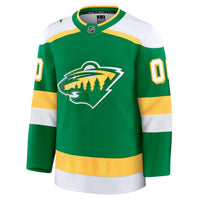 Minnesota Wild Fanatics Green Alternate Premium Custom Jersey