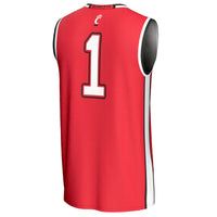 #1 Cincinnati Bearcats GameDay Greats Lightweight Basketball Fashion Jersey - Red