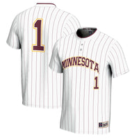 #1 Minnesota Golden Gophers GameDay Greats Lightweight Softball Jersey - White