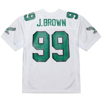 Philadelphia Eagles Jerome Brown Mitchell & Ness White 1991 Authentic Throwback Retired Player Jersey