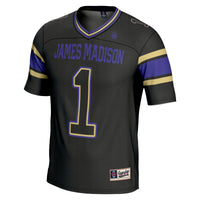 #1 James Madison Dukes GameDay Greats Endzone Football Jersey - Black