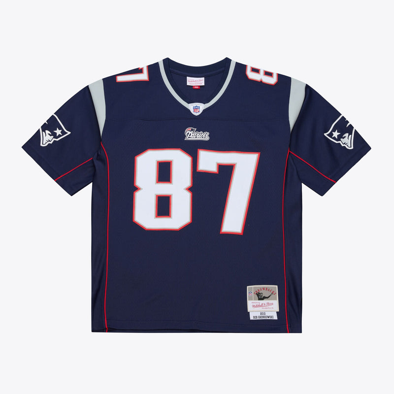 New England Patriots Rob Gronkowski Mitchell & Ness Navy Retired Legacy Replica Player Jersey