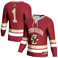 Boston College Eagles GameDay Greats Lightweight Hockey Team Fashion Jersey - Maroon