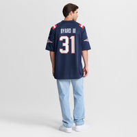 New England Patriots Kevin Byard III Nike Navy Team Game Jersey