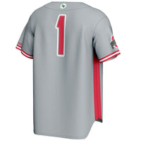 GameDay Greats #1 Gray Ohio State Buckeyes Lightweight Baseball Jersey