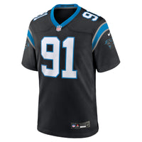 Carolina Panthers Patrick Jones II Nike Black Team Game Jersey