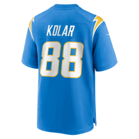 Los Angeles Chargers Charlie Kolar Nike Powder Blue Team Game Jersey