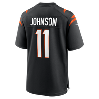 Cincinnati Bengals Josh Johnson Nike Black Team Game Jersey