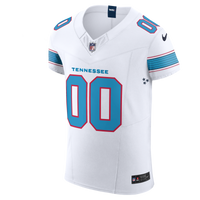 Tennessee Titans Nike White Vapor F.U.S.E. Elite Custom Jersey