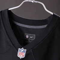 Washington Commanders Jacory Croskey-Merritt Nike Black Hail Raiser Alternate Game Jersey