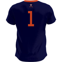 Virginia Cavaliers GameDay Greats Lightweight Soccer Fashion Jersey - Navy