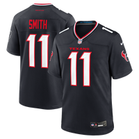 Houston Texans Tremon Smith Nike Navy Team Game Jersey