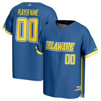 Delaware Fightin' Blue Hens GameDay Greats NIL Pick-A-Player Baseball Lightweight Jersey - Royal