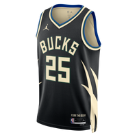 Milwaukee Bucks Jordan Brand Statement Edition Swingman Jersey - Hunter Green - Kasparas Jakučionis