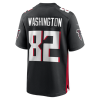 Atlanta Falcons Casey Washington Nike Black Team Game Jersey