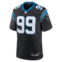 Carolina Panthers Tershawn Wharton Nike Black Team Game Jersey