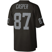 Las Vegas Raiders Dave Casper Mitchell & Ness Black Legacy Replica Jersey