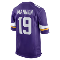 Minnesota Vikings Sean Mannion Nike Purple Game Jersey