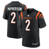 Cincinnati Bengals Evan McPherson Nike Black Game Jersey