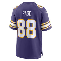 Minnesota Vikings Alan Page Nike Purple Retired Player Alternate Game Jersey