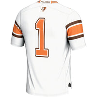 #1 Bowling Green St. Falcons GameDay Greats Endzone Football Jersey - White