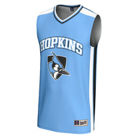 Johns Hopkins Blue Jays GameDay Greats Spirit Basketball Jersey - Light Blue