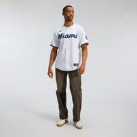 Miami Marlins Nike White Home Limited Jersey