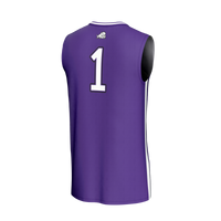 #1 TCU Horned Frogs GameDay Greats Lightweight Collegiate Basketball Fashion Jersey - Purple