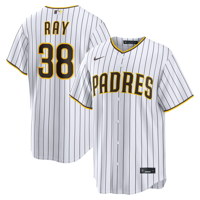 San Diego Padres Robbie Ray Nike White Home Replica Jersey