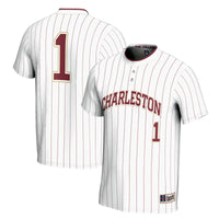 #1 Charleston Cougars GameDay Greats Lightweight Softball Jersey - White