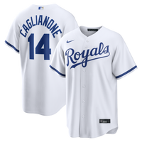 Kansas City Royals Jac Caglianone Nike White Home Replica Jersey