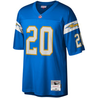 Los Angeles Chargers Natrone Means Mitchell & Ness Powder Blue Legacy Replica Jersey
