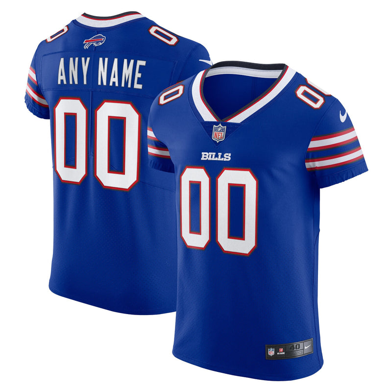 Buffalo Bills Nike Royal Vapor Elite Custom Jersey
