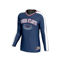#1 Florida Atlantic Owls GameDay Greats Lightweight Collegiate Volleyball Fashion Jersey - Navy