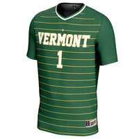 #1 Vermont Catamounts GameDay Greats 2024 NCAA Soccer National Champions One-Star Lightweight Fashion Jersey - Green