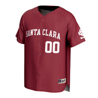 Santa Clara Broncos GameDay Greats Lightweight Collegiate Baseball NIL Pick-A-Player Fashion Jersey - Red