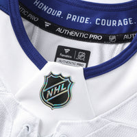 Toronto Maple Leafs Fanatics White Away Authentic Pro Jersey