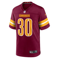 Washington Commanders Austin Ekeler Nike Burgundy Game Player Jersey