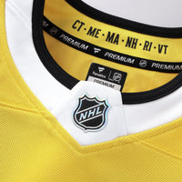 Boston Bruins Jeremy Swayman Fanatics Gold 2026 NHL Stadium Series Premium Jersey
