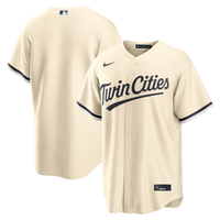 Minnesota Twins Nike Cream Alternate Replica Jersey