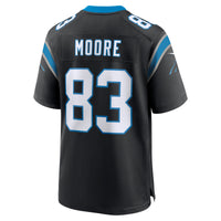 Carolina Panthers David Moore Nike Black Game Jersey